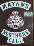 Opstrijk Rug Embleem motor / Patch van Mayans (76), Ophalen of Verzenden, Nieuw, Overige typen