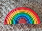 Grimms regenboog groot, Kinderen en Baby's, Speelgoed | Houten speelgoed, Ophalen of Verzenden, Gebruikt, Overige typen