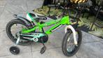 Kawasaki kinderfiets incl zijwielen / 60 euro, Ophalen of Verzenden, Zo goed als nieuw, Minder dan 16 inch, Zijwieltjes