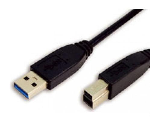 USB 3.0 A naar B Kabel – 1,8 meter – Origineel, Computers en Software, Pc- en Netwerkkabels, Nieuw, Ophalen of Verzenden