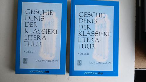 Geschiedenis der kkassieke literatuur deel 1 en 2 - boeken, Boeken, Literatuur, Zo goed als nieuw, Ophalen of Verzenden