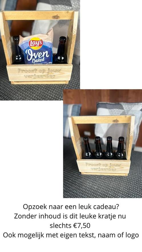 Gepersonaliseerde bierflessenhouder, Verzamelen, Biermerken, Nieuw, Ophalen of Verzenden