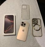 Iphone 16 pro desert gold, Telecommunicatie, Mobiele telefoons | Apple iPhone, Ophalen of Verzenden