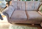 Mooie hoekbank oud roze, Huis en Inrichting, Gebruikt, Hoekbank, Ophalen of Verzenden, Stof