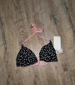 H&M Bikini Top - Zwart met Stippen - Maat L, H&M, Zwart, Nieuw, Ophalen of Verzenden