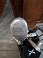 Complete golfset | Dunlop golftas + diverse clubs | Ideaal, Set, Gebruikt, Ophalen of Verzenden, Nvt