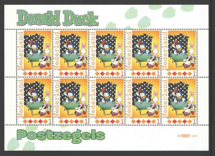 Postzegels Donald Duck, Ontdek Duckstad: Vel 14, Postzegels en Munten, Postzegels | Nederland, Postfris, Na 1940, Ophalen of Verzenden