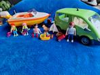 Playmobil auto met boot 4144 en strandset 3660, Kinderen en Baby's, Speelgoed | Playmobil, Ophalen of Verzenden, Zo goed als nieuw