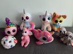 TY beanie vis, dolfijn, luiaard, eenhoorn kat, chihuahua, Ophalen of Verzenden, Gebruikt, Overige typen