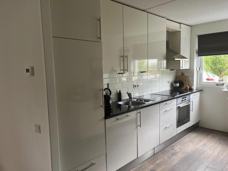 Keuken, Huis en Inrichting, Keuken | Complete keukens, Gebruikt, Dubbelwandige keuken, Wit, Graniet of Steen, Ophalen