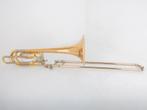 Gebruikte Bastrombone Yamaha YBL 620G incl. origineel koffer, Muziek en Instrumenten, Blaasinstrumenten | Trombones, Gebruikt