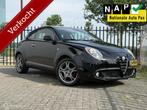 Alfa Romeo MiTo 0.9 Esclusivo | leer| airco | nieuw staat, Voorwielaandrijving, 101 pk, Met garantie (alle), Zwart