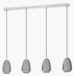 Hanglamp met 4 glazen kelken + reserve kelk, Ophalen, Zo goed als nieuw, Minder dan 50 cm