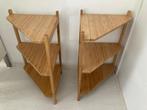 bathroom corner shelf, Huis en Inrichting, Ophalen of Verzenden, Zo goed als nieuw, Bruin, Overige typen