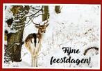 Dieren - Herten (III.) - Reebok in de sneeuw (Uitg.Natuurm.), Verzamelen, Ansichtkaarten | Dieren, Overige soorten, Ongelopen