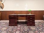 Klassiek Engels Chesterfield Bureau Partnerdesk, Antiek en Kunst, Ophalen