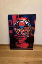 Schilderij kauwgomballenautomaat, Ophalen, Zo goed als nieuw, Schilderij, 75 cm of meer