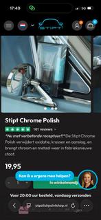 Stipt Chrome Polish - Nieuwe formule!, Auto diversen, Ophalen of Verzenden