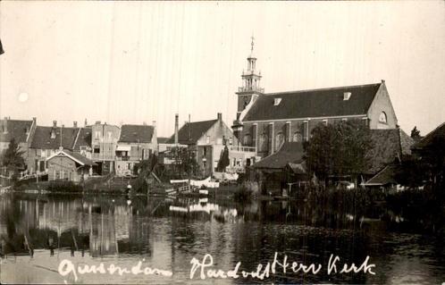 Hardveld - Giessendam - Herv Kerk - Fotokaart, Verzamelen, Ansichtkaarten | Nederland, Ongelopen, Zeeland, Voor 1920, Ophalen of Verzenden