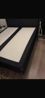 Swiss sense boxspring, Huis en Inrichting, Ophalen, Gebruikt, Blauw, 210 cm