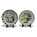 Twee Tichelaar Makkum schotels, Antiek en Kunst, Ophalen of Verzenden