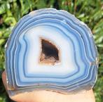 Reuze 1.1kg Agaat geode edelsteen verzameling mineralen, Verzamelen, Mineralen en Fossielen, Ophalen of Verzenden