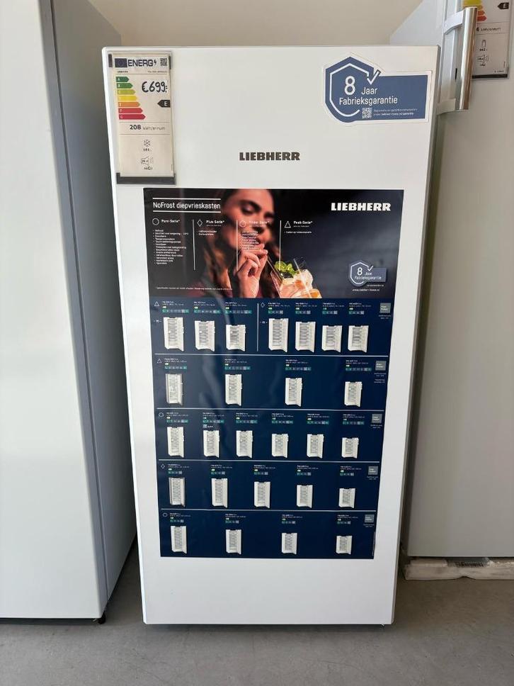 Liebherr vrieskast 125 cm no frost 161 liter, Witgoed en Apparatuur, Vriezers en Diepvrieskisten, Nieuw, Vrijstaand, Vrieskast