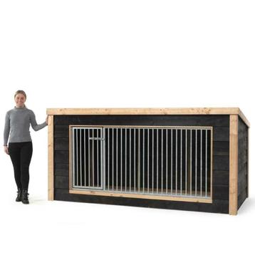 Voldux Houten Hondenkennel Reno beschikbaar voor biedingen