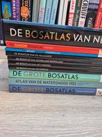 10x Bosatlas verzameling oa voedsel veiligheid watersnood, Boeken, Atlassen en Landkaarten, Bosatlas, 2000 tot heden, Ophalen of Verzenden