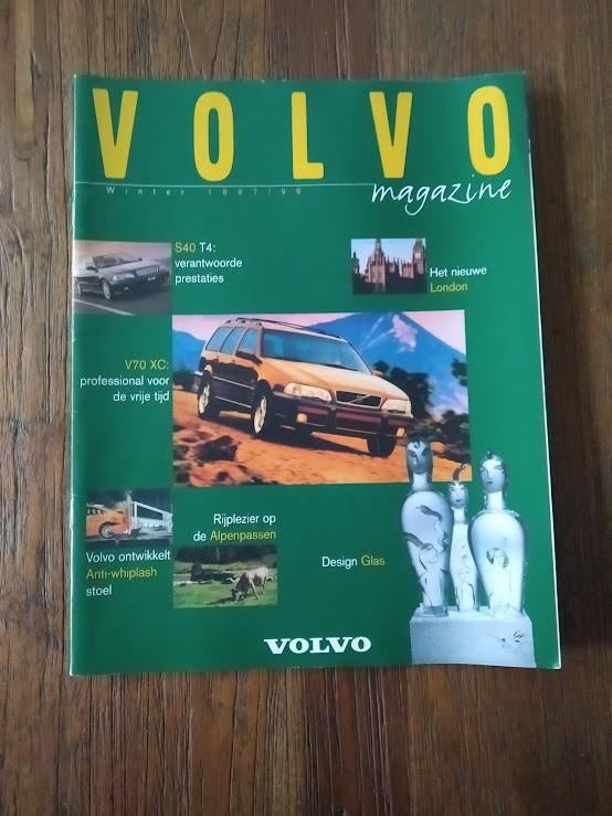 Volvo Magazine Winter 1997 / 1998 o.a. V 40 T 4 / S 40, Verzenden, Zo goed als nieuw, Volvo