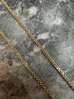 Prachtige 14k gouden vossenstaart ketting, Sieraden, Tassen en Uiterlijk, Kettingen, Ophalen of Verzenden, Nieuw, Goud