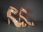 Meilikelin metallic pump sandalen maat 36, Meilikelin, Overige kleuren, Zo goed als nieuw, Sandalen of Muiltjes