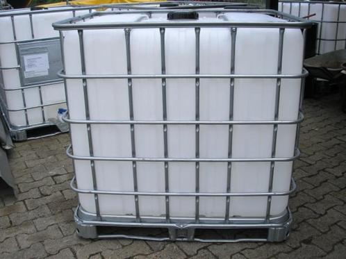 1000 liter IBC watertank met kraantje, Tuin en Terras, Regentonnen, Kunststof, 150 liter of meer, Met kraantje, Ophalen