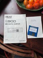 Akai S900 handleiding (NL+ ENG) + PSL 9013 soundlibrary, Muziek en Instrumenten, Samplers, Gebruikt, Ophalen of Verzenden