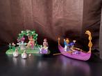 Playmobiel Prinsesseneiland met romantische gondel 5456, Ophalen of Verzenden, Zo goed als nieuw, Complete set