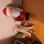 2 kerst figuurtjes, Ophalen of Verzenden, Zo goed als nieuw
