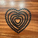 Snijmal 177 harten met golfjes zwart, Ophalen of Verzenden, Zo goed als nieuw, Overige thema's, Pons of Mal