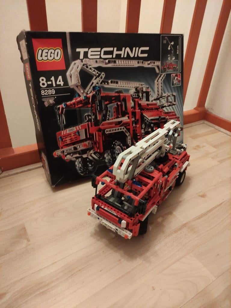 LEGO technic brandweerauto, Ophalen, Gebruikt, Groter dan 1:32