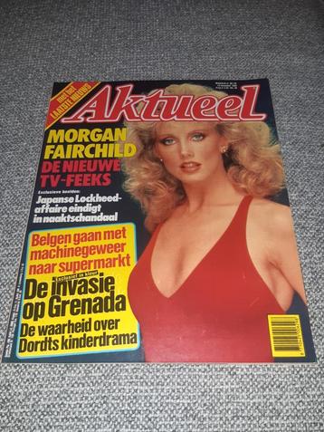 46.Aktueel 1983. Morgan Fairchild. George Harrison. Dolle Do beschikbaar voor biedingen