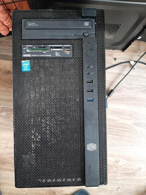Coolermaster desktop i5 ssd en m.2 windows 11, Computers en Software, Desktop Pc's, Zo goed als nieuw, 3 tot 4 Ghz, SSD, 8 GB