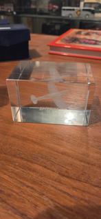 Glazen vliegtuig object - Spitfire, Ophalen of Verzenden