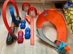Hotwheels driftbaan, Kinderen en Baby's, Speelgoed | Racebanen, Ophalen, Racebaan, Zo goed als nieuw, Hot Wheels