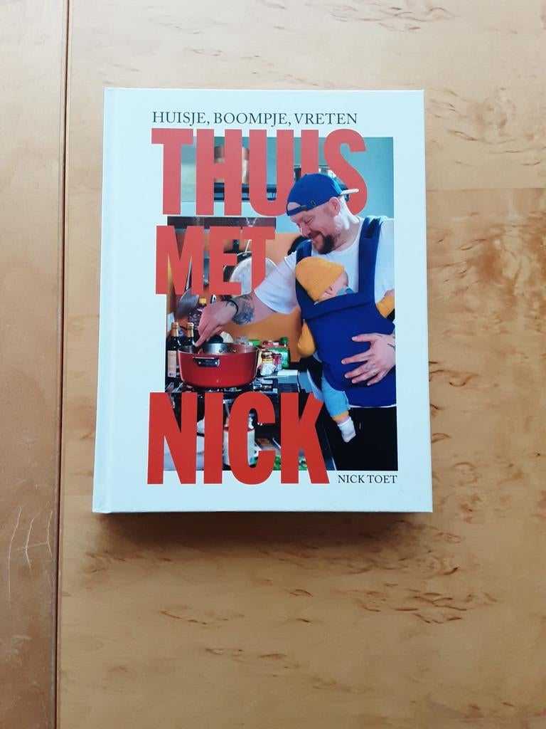 Kookboek thuis met Nick - nieuw!, Boeken, Kookboeken, Ophalen, Nieuw