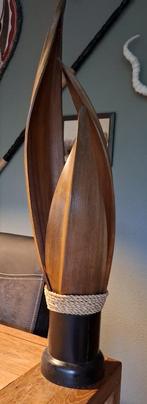 lamp, Ophalen, Zo goed als nieuw, Hout, Minder dan 50 cm