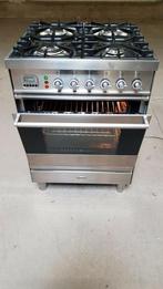 Moei boretti Fornuis 4pets 60  cm staat kan brengen als prei, 60 cm of meer, Ophalen of Verzenden, Zo goed als nieuw, Gas