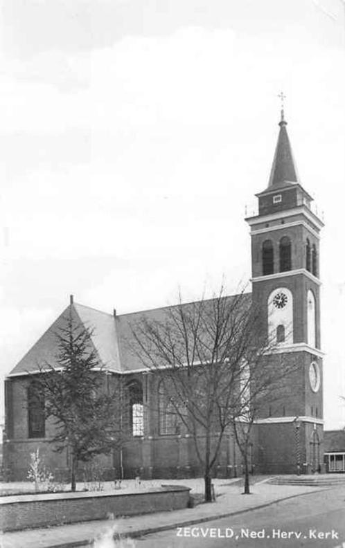 (301-375-031) Zegveld Kerk, Verzamelen, Ansichtkaarten | Nederland, Utrecht, Verzenden