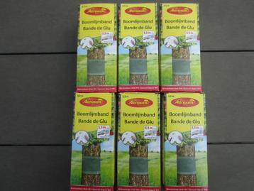 Aeroxon ==  Boomlijmband == NIEUW == 6 STUKS beschikbaar voor biedingen