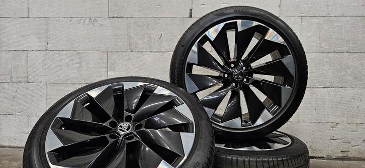 21" Skoda Enyaq IV60 Elroq Betria orig velgen zomerbanden, Auto-onderdelen, Banden en Velgen, Banden en Velgen, Zomerbanden, 21 inch