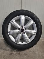 17' Mini Countryman F60 Styling 539 Zilver met winterbanden, Ophalen, Banden en Velgen, 17 inch, Personenwagen