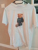 Baron Filou T-shirt met Beer Print maat s, Kleding | Heren, T-shirts, Baron Filou, Maat 48/50 (M), Wit, Ophalen of Verzenden